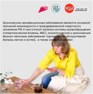 С 26 января по 1 февраля проводим неделю профилактики неинфекционных заболеваний